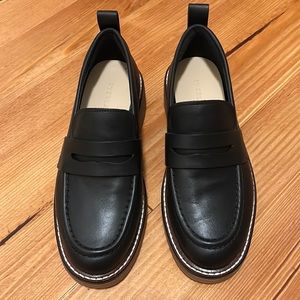 Brand new black Everlane loafers, perfect condition.